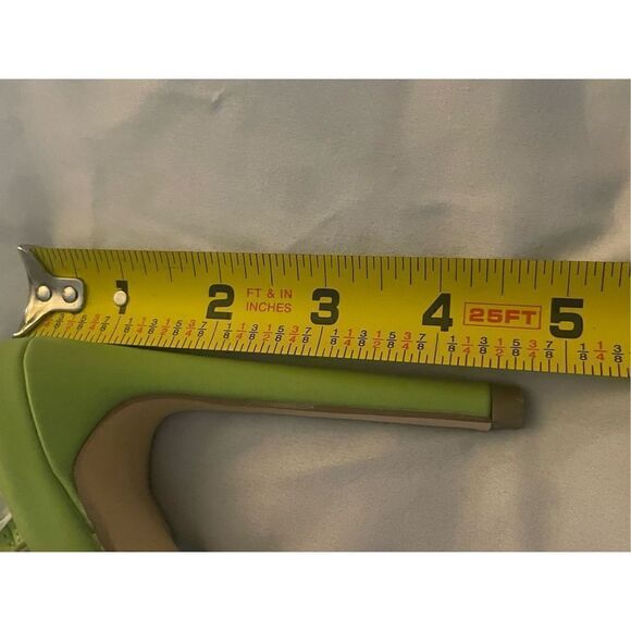 New Lulus Lianya Green Ankle Strappy Wrap Stiletto Shoes Size 7 - Picture 11 of 11
